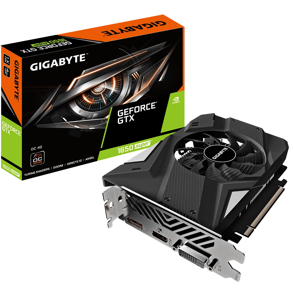Gigabyte GeForce® GTX 1650 SUPER OC 4G